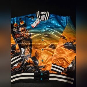 Brand New Mad Max Fury Satin Jacket 3XL